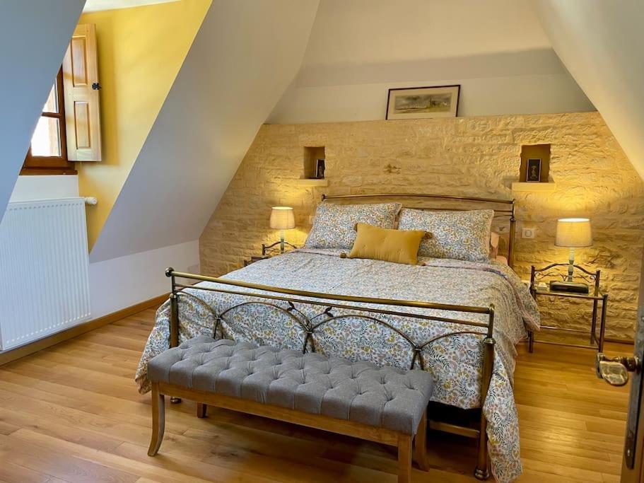 Charming 19Th Century Farmhouse With Pool Vitrac  Ngoại thất bức ảnh