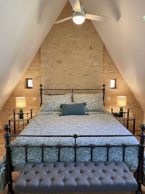 Charming 19Th Century Farmhouse With Pool Vitrac  Ngoại thất bức ảnh