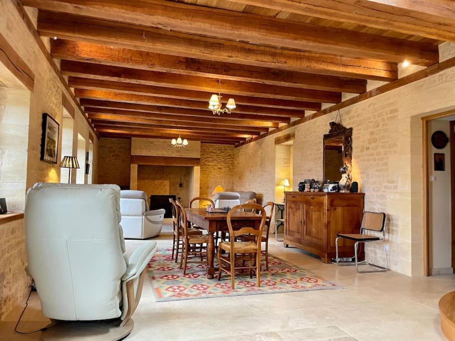 Charming 19Th Century Farmhouse With Pool Vitrac  Ngoại thất bức ảnh