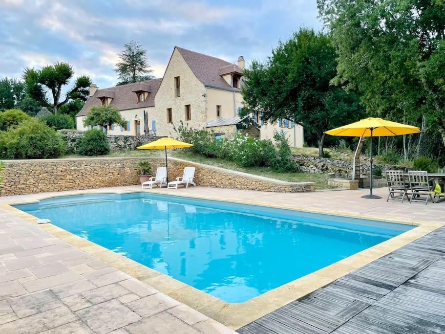 Charming 19Th Century Farmhouse With Pool Vitrac  Ngoại thất bức ảnh
